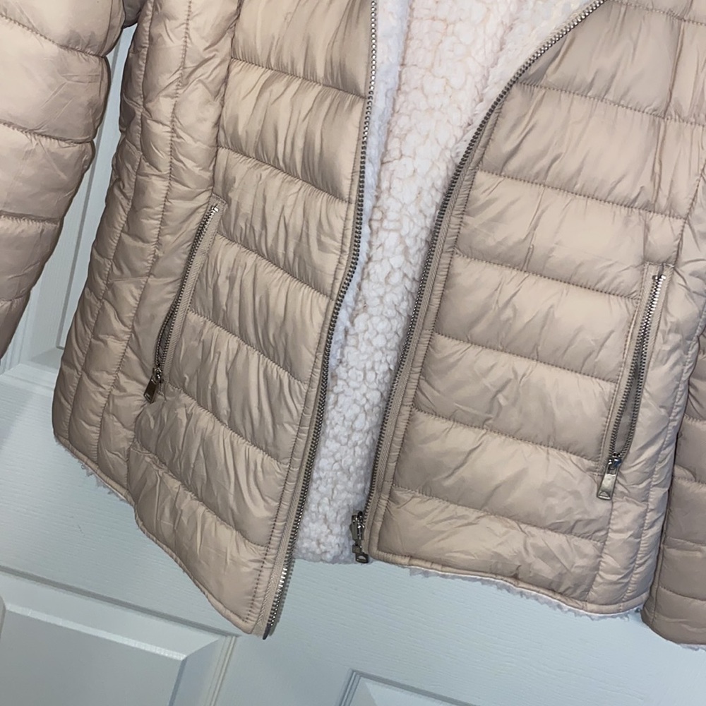 Nude Puffer Jacket - Picture 2 of 4
